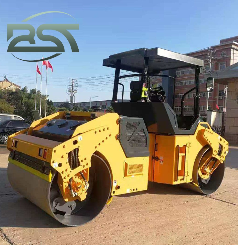 RD810H-FULL HYDRAULIC DOUBLE DRUM VIBRATORY ROLLER price